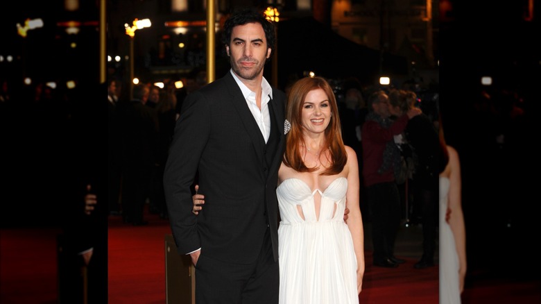 Sacha Baron Cohen and Isla Fisher in 2012