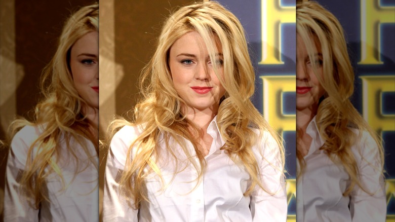 Lorraine Nicholson at the 2007 Golden Globes