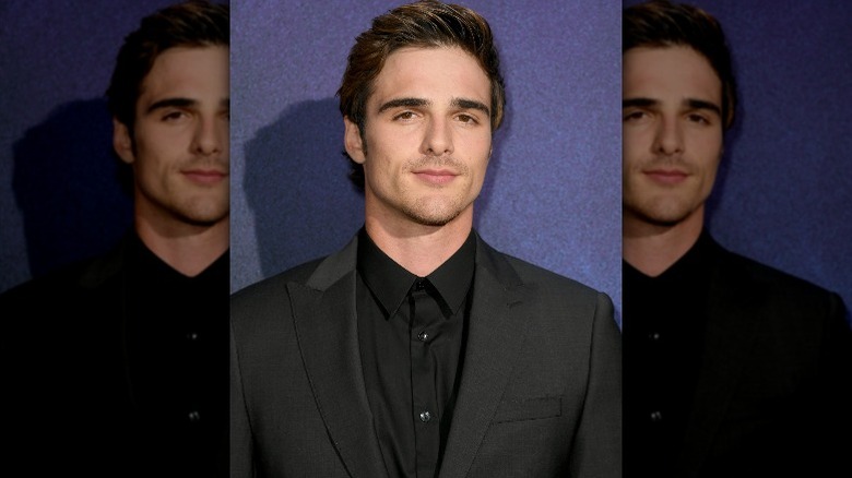 Jacob Elordi in black suit