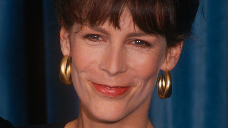 Young Jamie Lee Curtis smiling