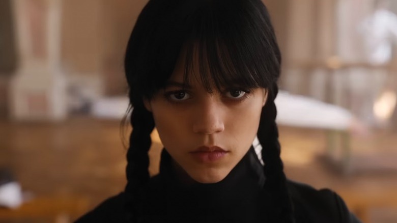 Jenna Ortega as Wednesday Addams