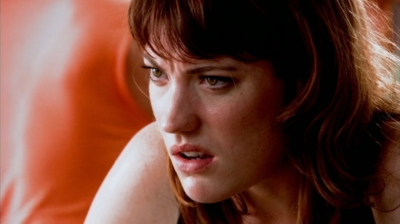 Jennifer Carpenter as Debra Morgan in the "Dexter" Season 1 premiere