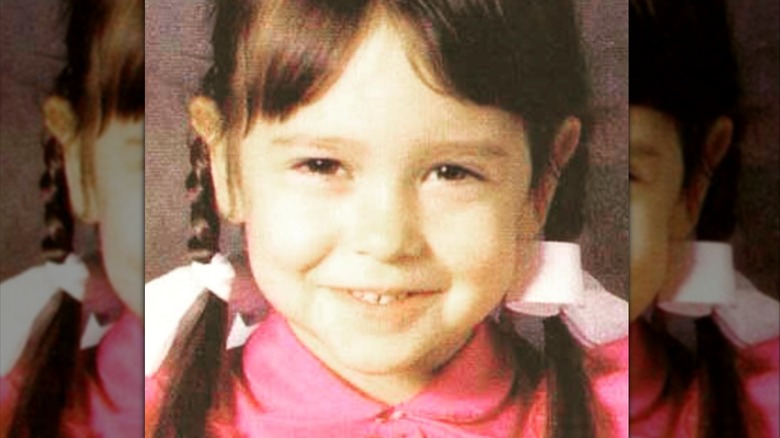 Jennifer Love Hewitt with braids in first grade