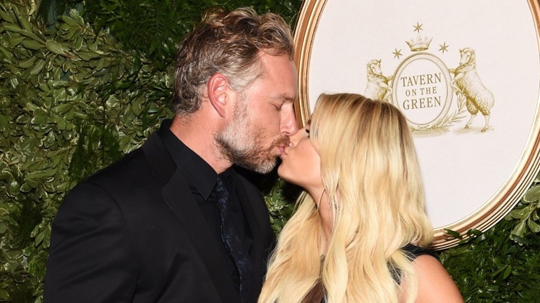 Jessica Simpson and Eric Johnson