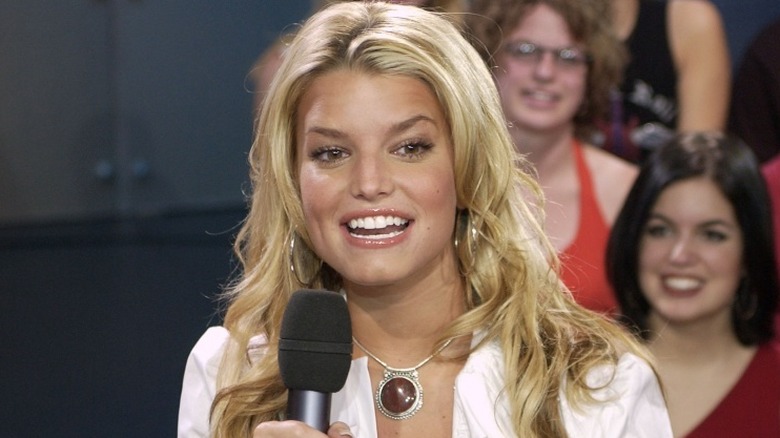 Jessica Simpson smiling