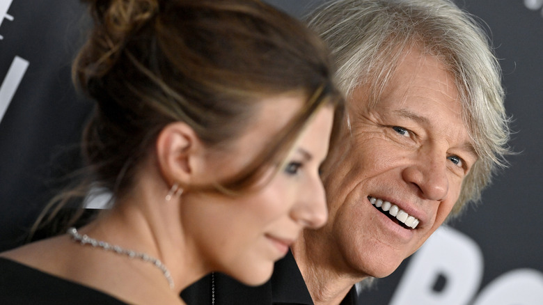 A 2024 close-up of Bon Jovi and Stephanie Rose