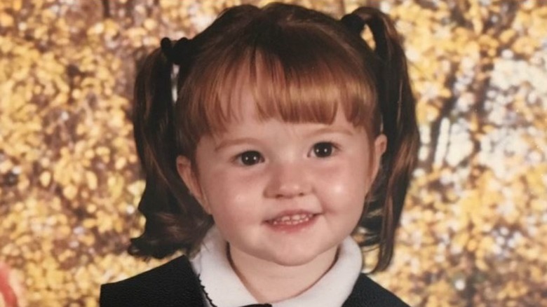 Portrait of Kaitlyn Dever as a toddler