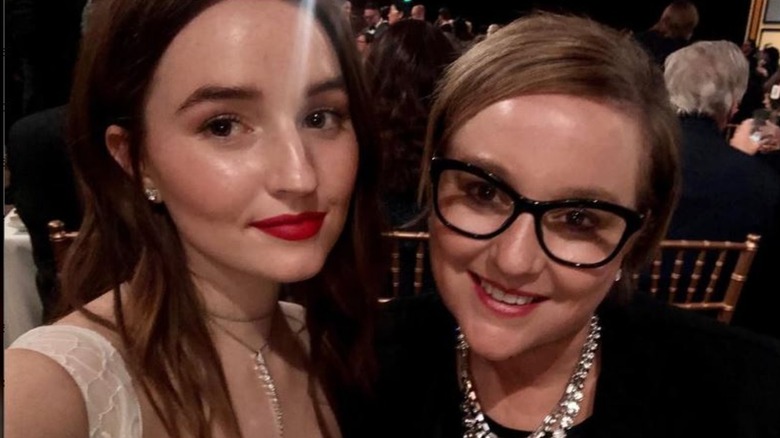 Kaitlyn Dever and her mother Kathy Dever