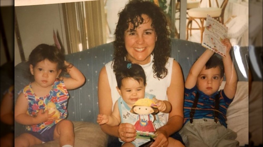 Karen Pence with kids