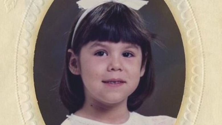 Kat Von D as a child