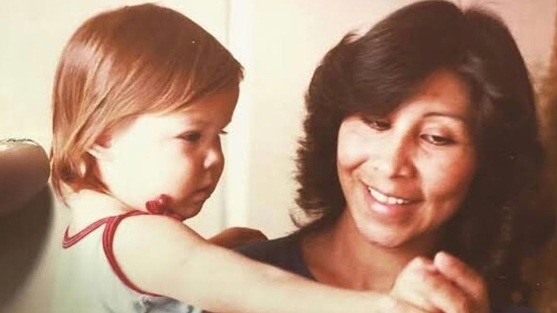 Kat Von D mit ihrer Mutter