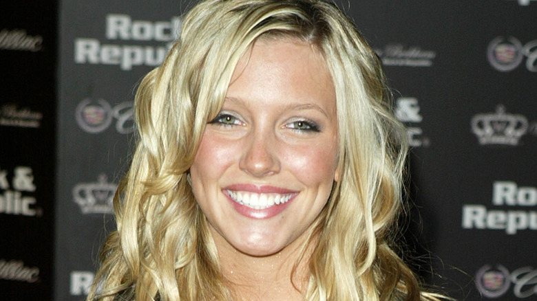 Young Katie Cassidy smiling