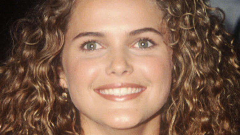 young Keri Russell smiling