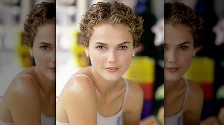 Keri Russell with short hair