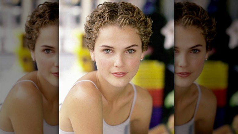 Keri Russell with short hair