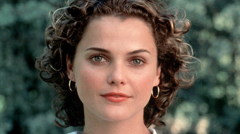 Keri Russell with curly hair