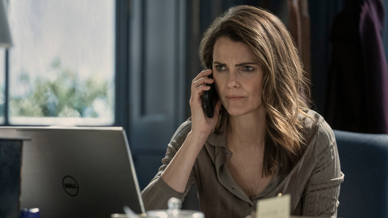 Keri Russell in a scene from "The Diplomat"
