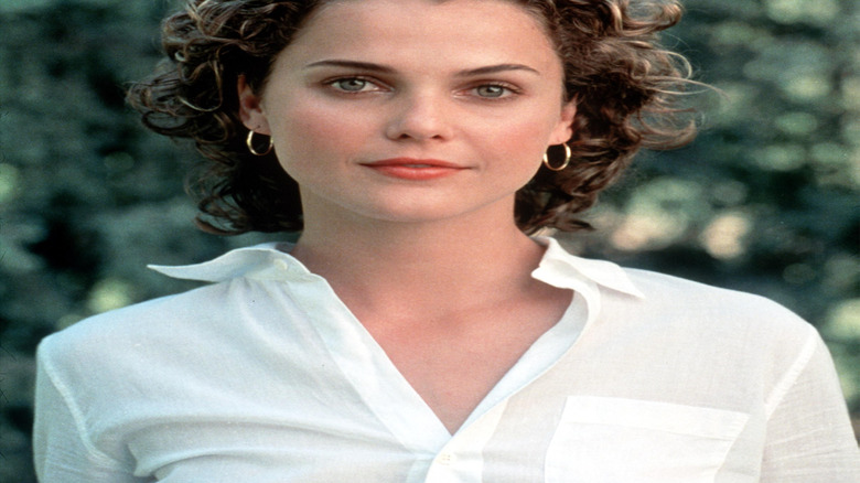 Keri Russell with curly hair