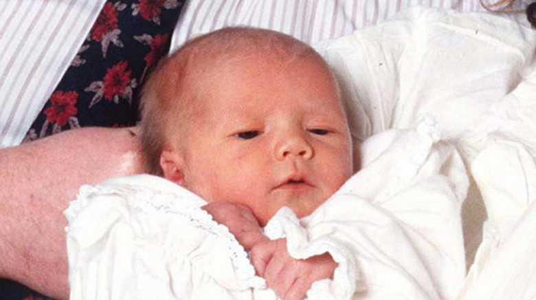 Lady Kitty Spencer as a baby