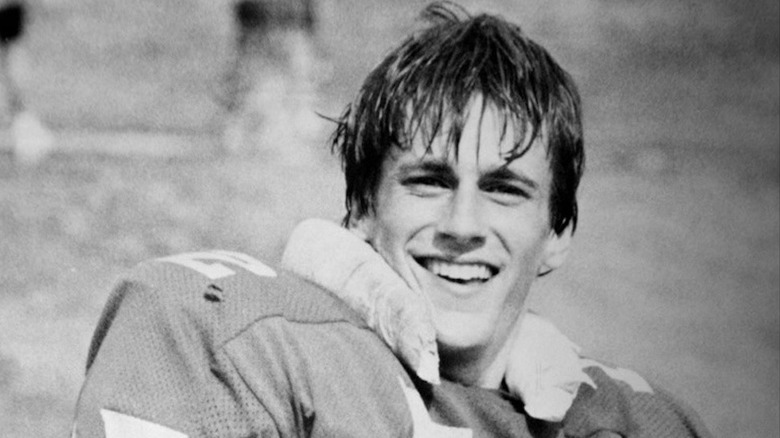 Jon Hamm wearing a football uniform