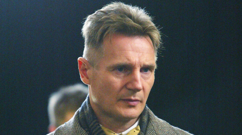 Liam Neeson with shorter hair