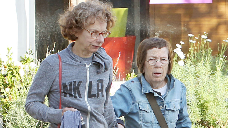 Linda Hunt and her wife