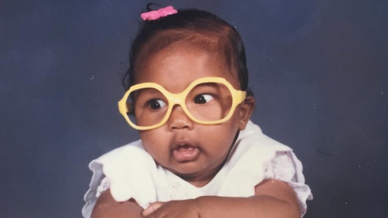 Lizzo as a baby