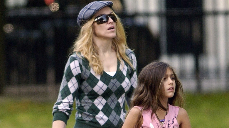 Madonna and little Lourdes