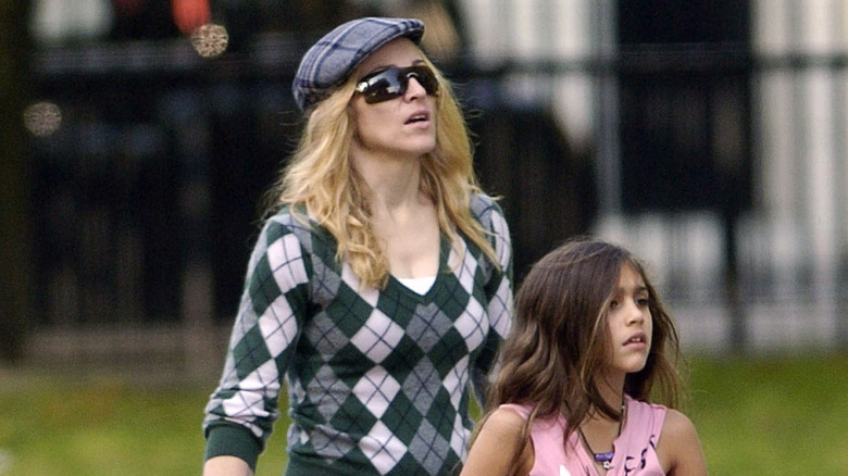 Madonna and little Lourdes