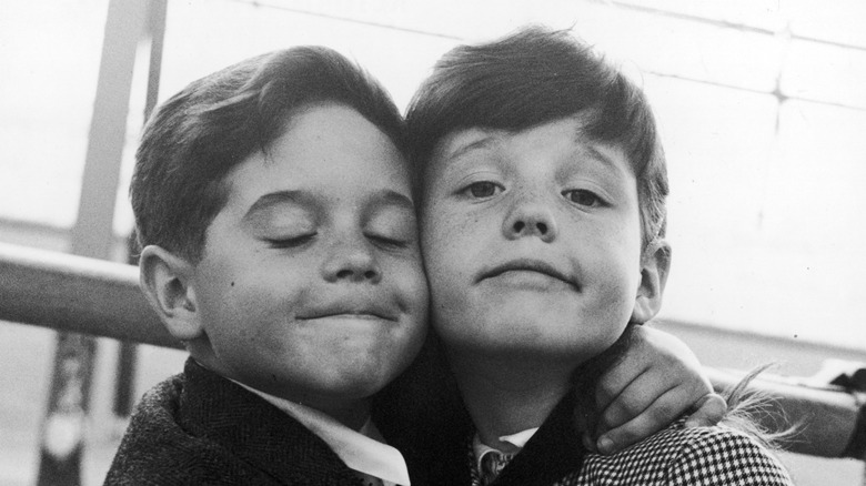 Lucie Arnaz and her brother, Desi Arnaz, Jr.