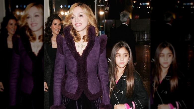 Madonna and her daughter