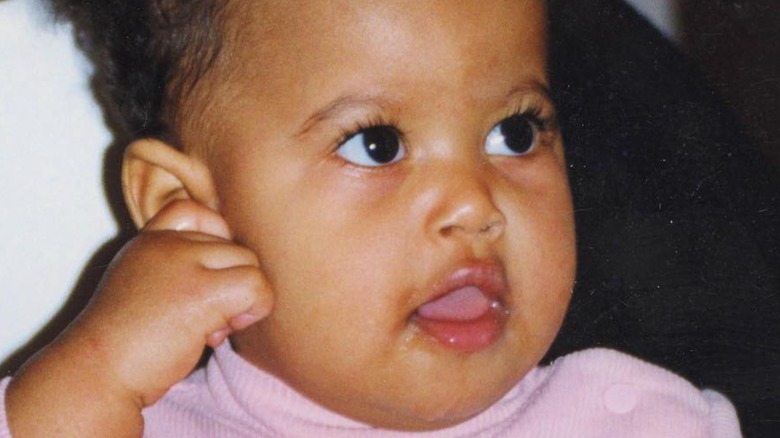 Malia Obama sa a baby