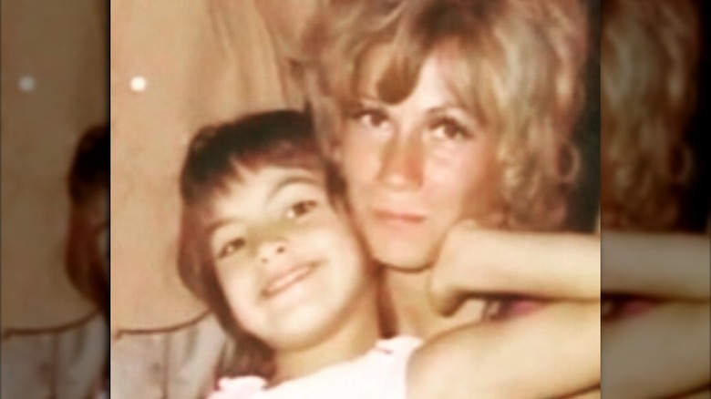 Mariska Hargitay with her stepmother