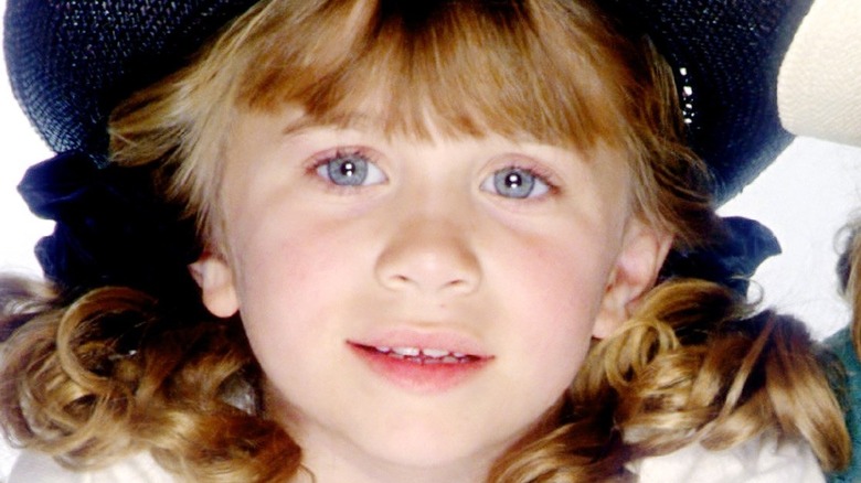 Mary-Kate Olsen posing in photoshoot