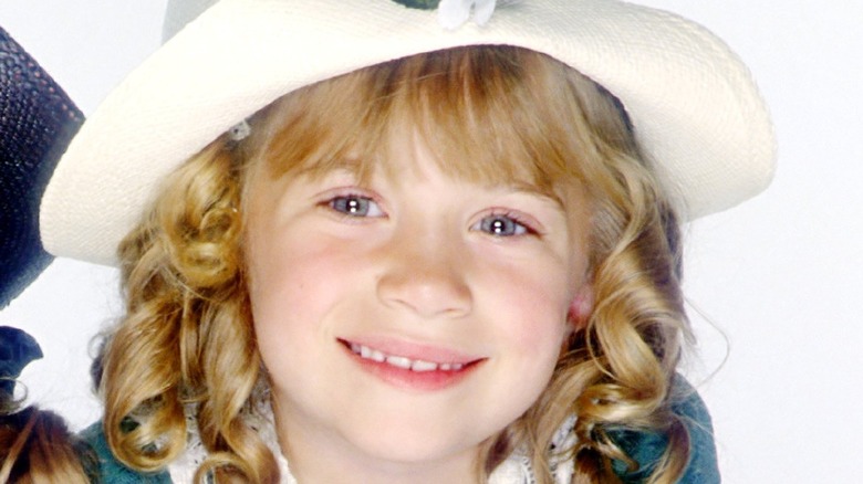 Mary-Kate Olsen posing in photoshoot