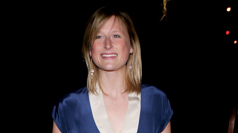 Mamie Gummer smiling
