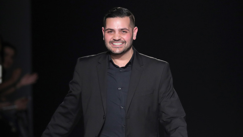 Michael Costello at New York Fashion Week in 2017