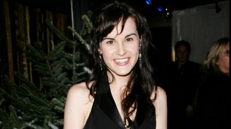 Michelle Dockery posing at an event in 2006