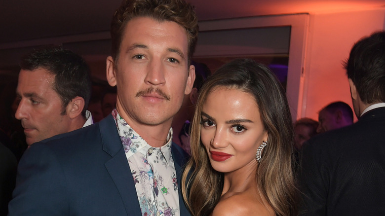 Keleigh Sperry with a bun at an event