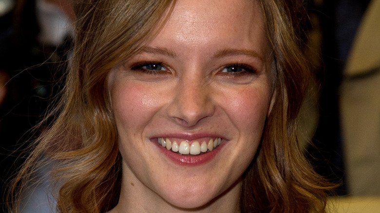 Morfydd Clark on the red carpet
