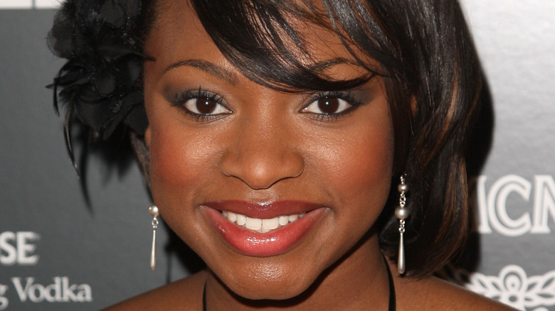 Naturi Naughton smiling