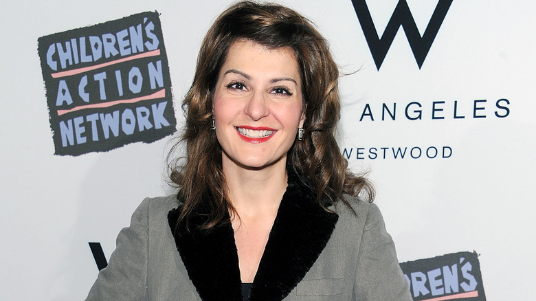 Nia Vardalos smiling