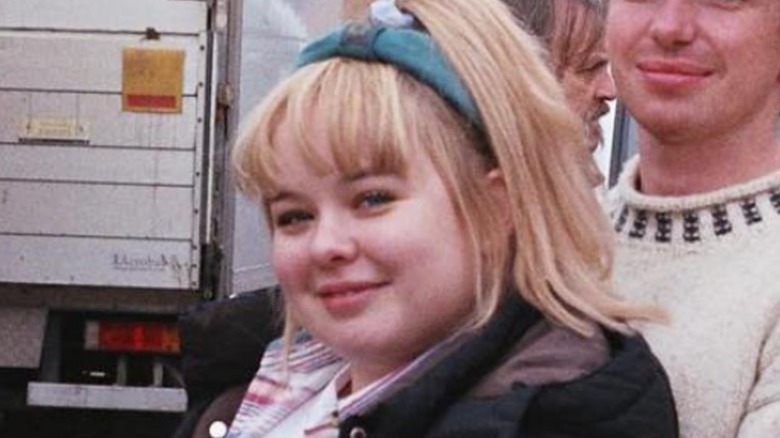 Closeup of Nicola Coughlan smiling