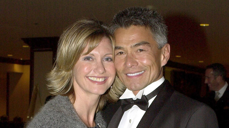 Olivia Newton-John with Patrick McDermott