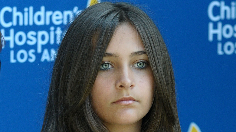 Paris Jackson smiling