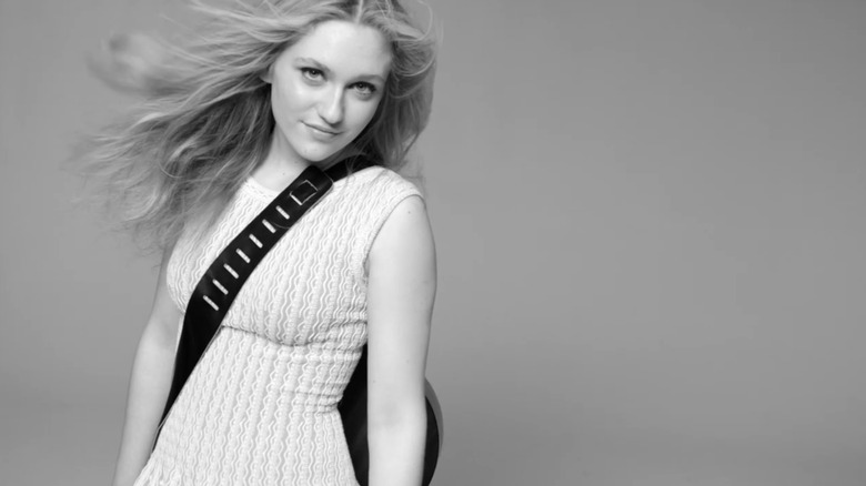 Maggie Sajak in her music video "Wild Boy"