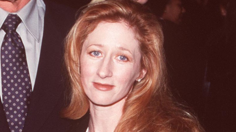 Patricia Clarkson posing in 1998