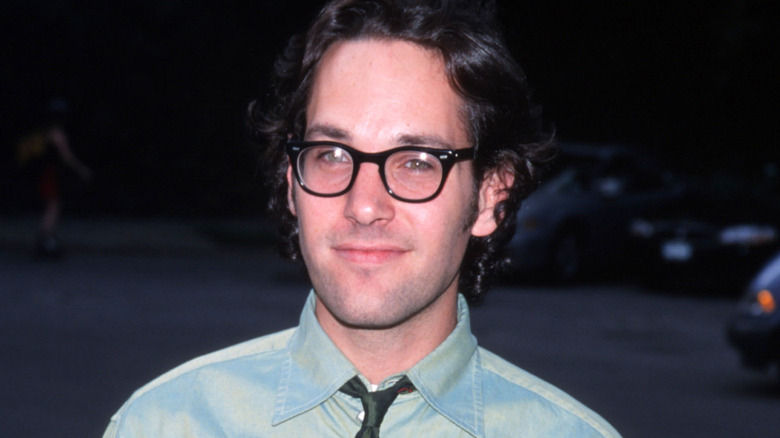 Paul Rudd wearing glasses