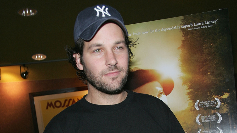 Paul Rudd wearing a cap