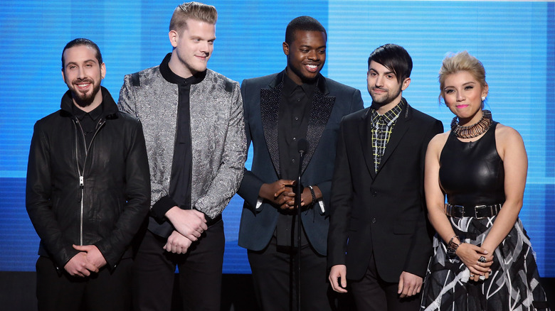 Pentatonix on stage